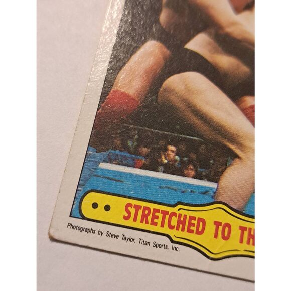 Vintage 1985 WWF Hulk Hogan Ringside Action Trading Card 29 Topps WWE Wrestling - Picture 5 of 6